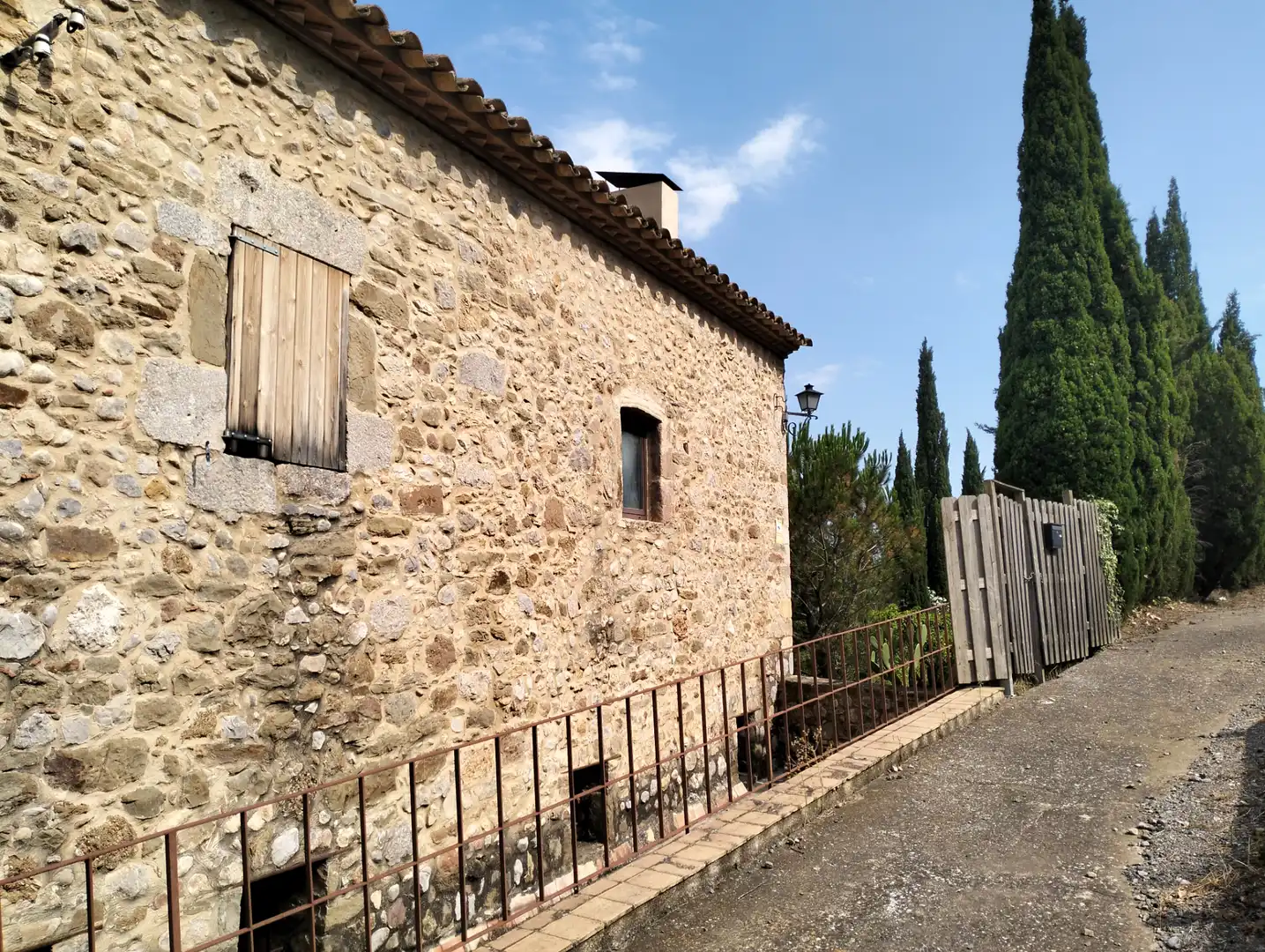 Vista exterior de Finca rústica en venta en Vilopriu con Terraza y Balcón