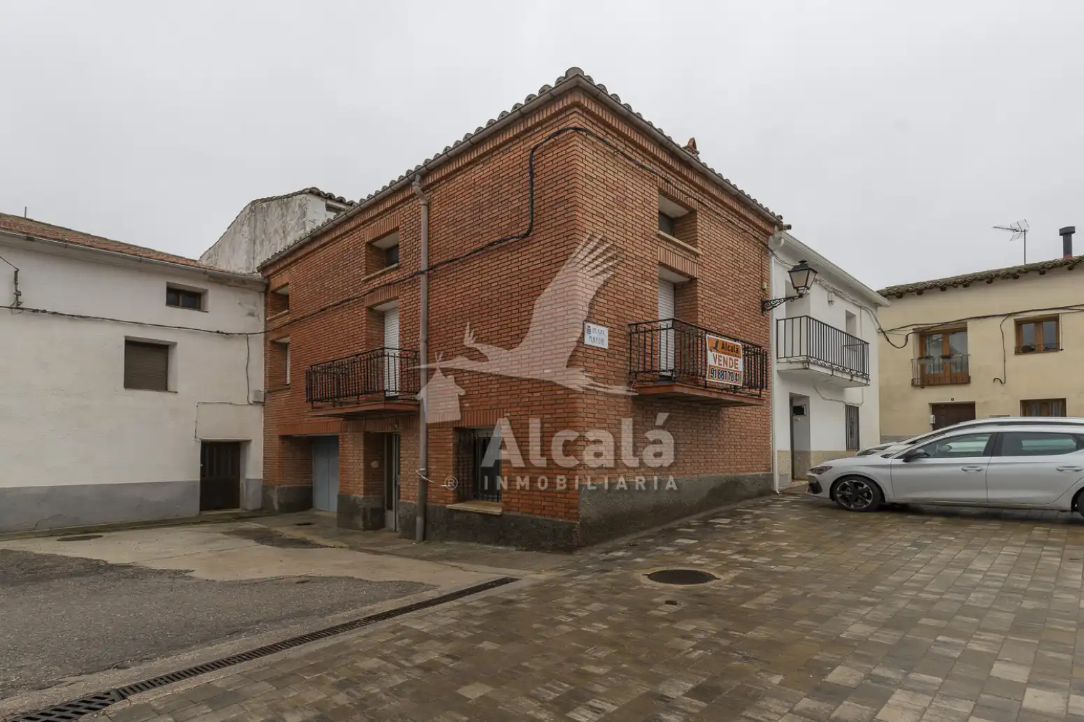 Vista exterior de Casa o chalet en venta en Armuña de Tajuña con Jardín privado, Trastero y Balcón