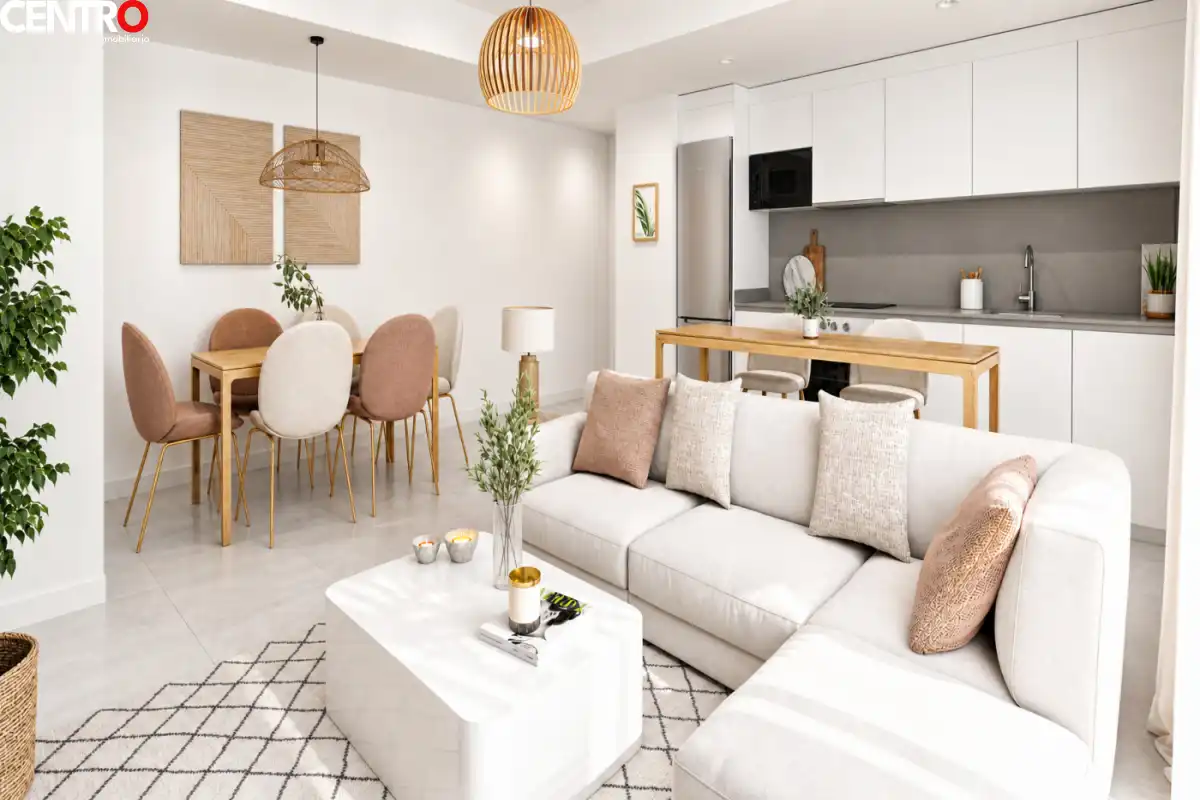 Sala de estar de Piso en venta en Huétor Vega con Aire acondicionado, Calefacción y Jardín privado