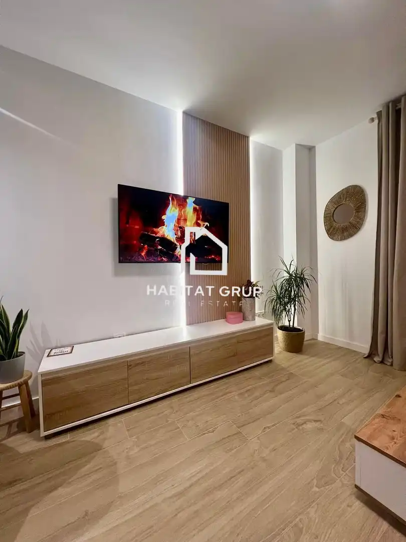 Sala d'estar de Pis en venda en Lloret de Mar amb Aire condicionat, Terrassa i Piscina comunitària