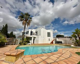Exterior view of House or chalet for sale in Elche / Elx  with Air Conditioner, Heating and Private garden