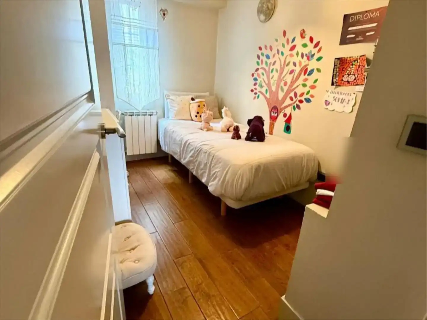 Bedroom of Flat for sale in Alcorcón  with Air Conditioner and Balcony