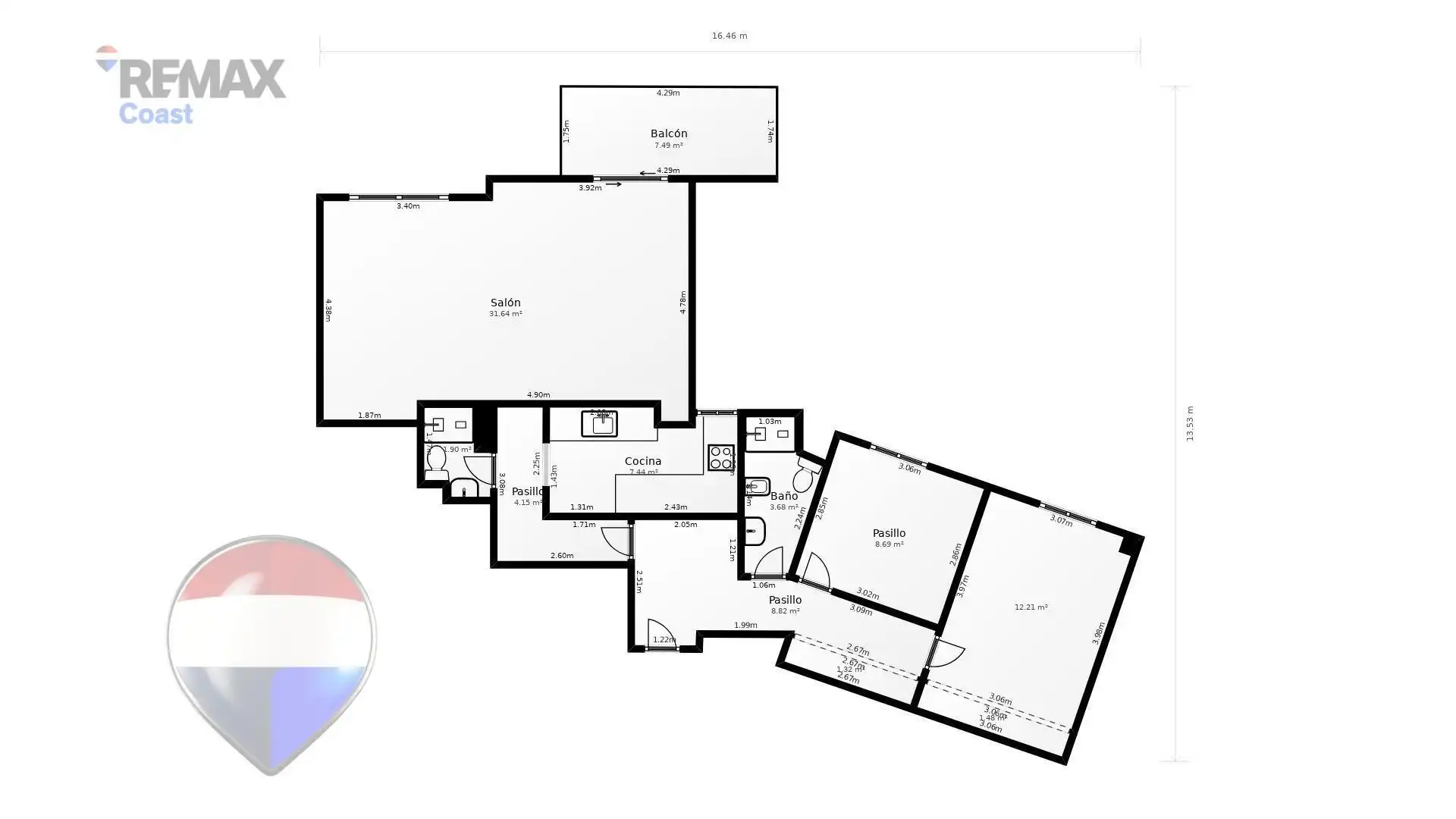 Piso en venta en Torremolinos con Aire acondicionado, Terraza y Piscina comunitaria