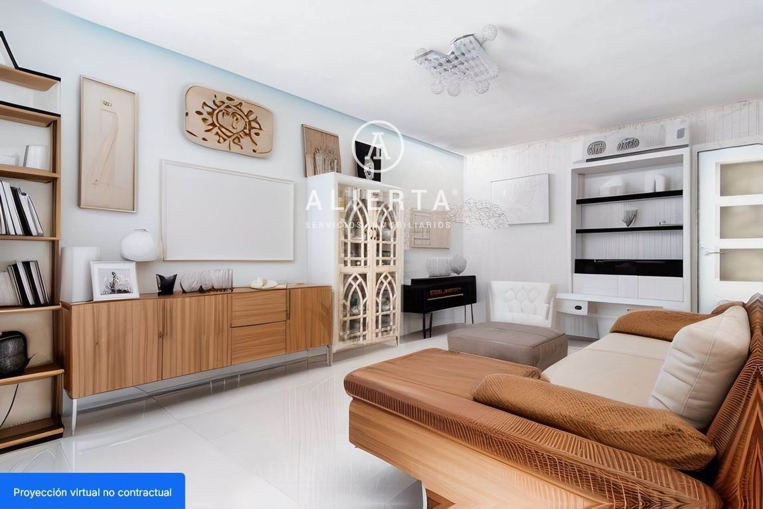 Living room of Flat for sale in  Zaragoza Capital  with Air Conditioner, Heating and Storage room