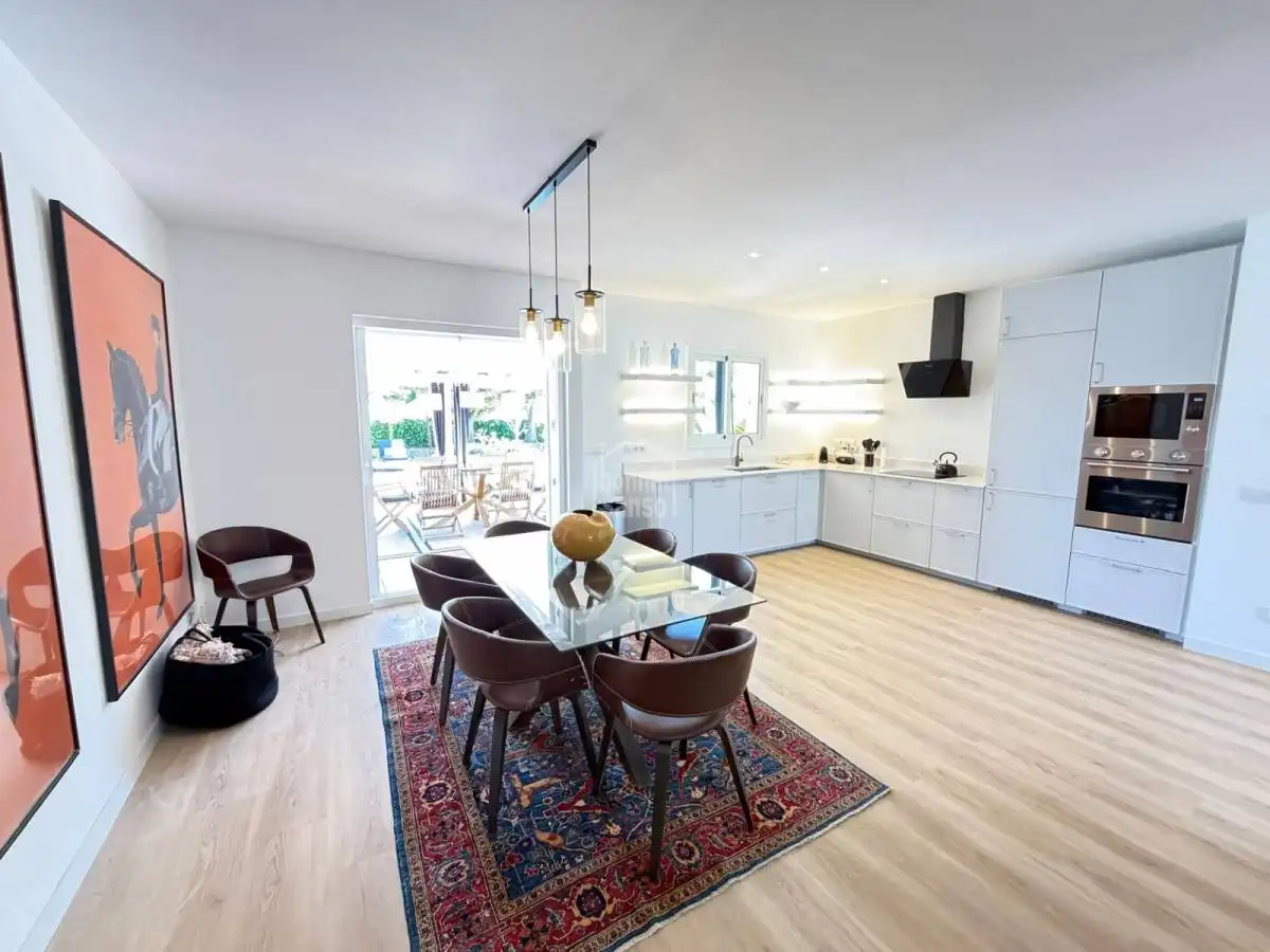 Comedor de Casa o chalet en venta en Sant Lluís con Calefacción, Jardín privado y Terraza