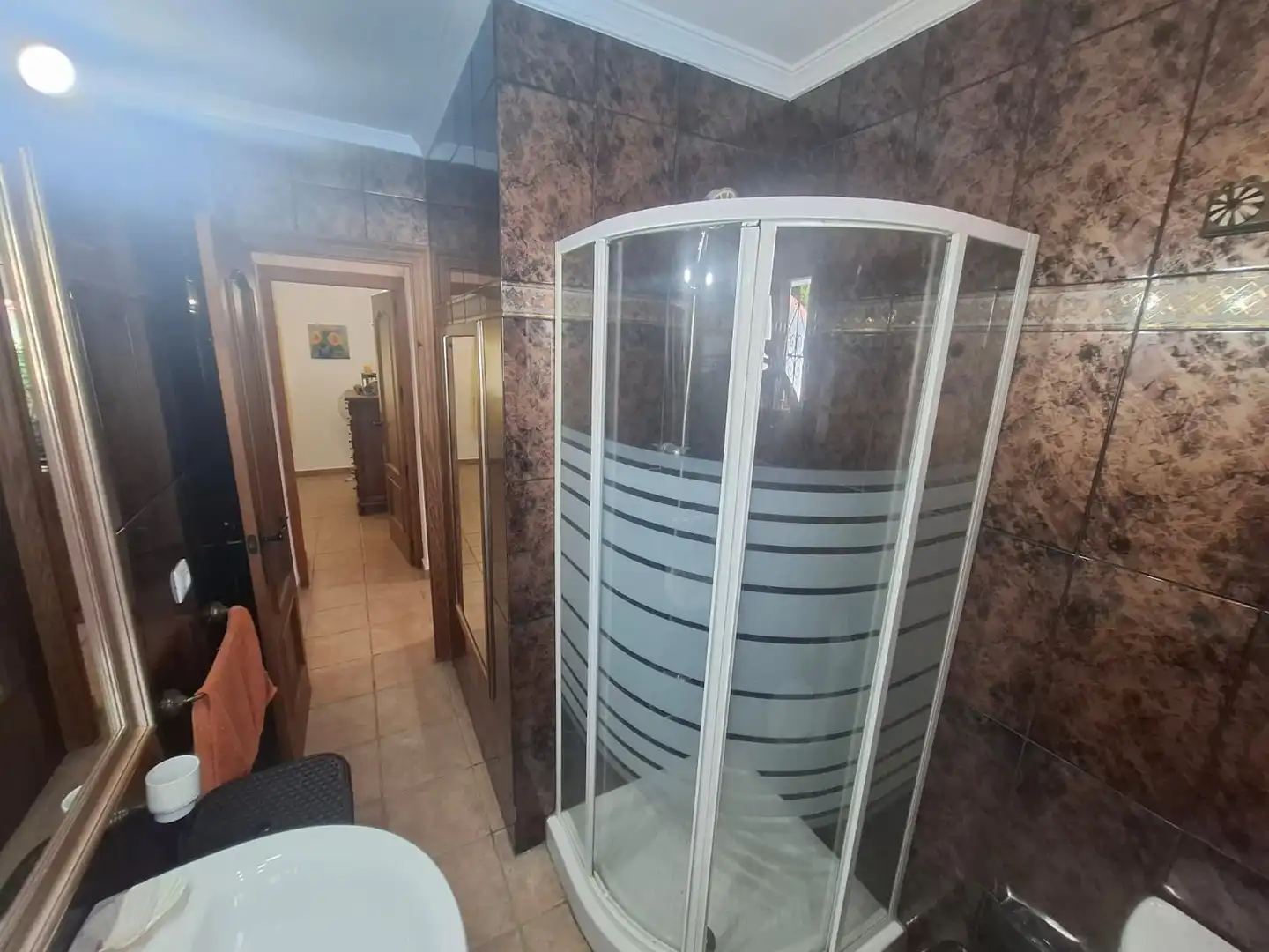 Bathroom of Houses for sale in Málaga  with Air Conditioner, Private garden and Swimming Pool