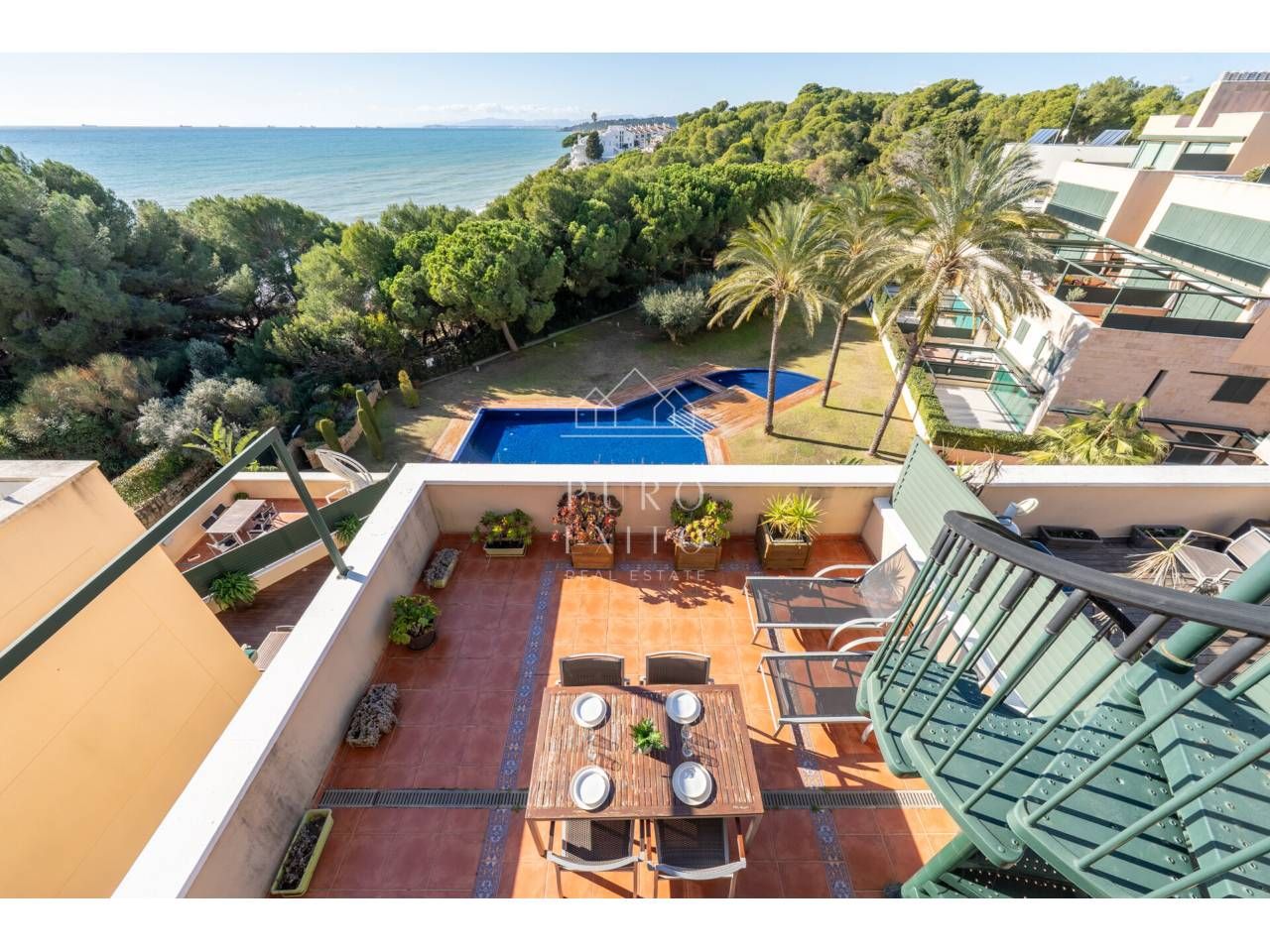 Jardí de Àtic en venda en Torredembarra amb Aire condicionat, Calefacció i Terrassa