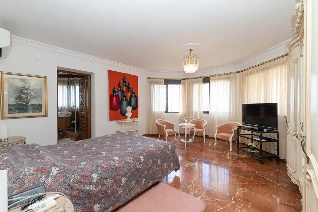 Bedroom of Houses for sale in Dénia  with Air Conditioner, Private garden and Terrace