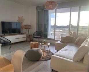 Living room of Flat to rent in Estepona  with Air Conditioner, Heating and Terrace