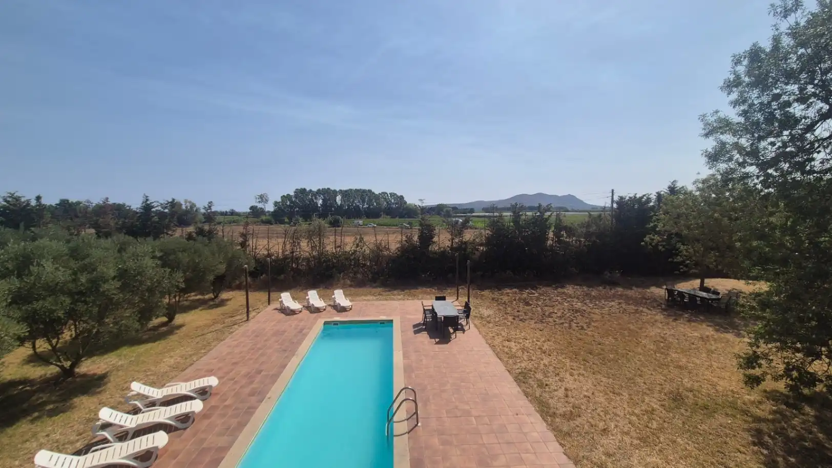 Piscina de Finca rústica en venda en Verges amb Calefacció, Jardí privat i Terrassa