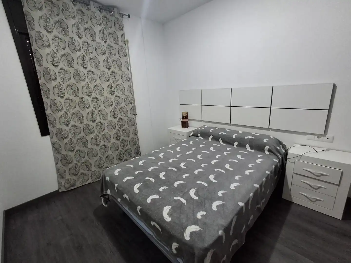 Bedroom of Flat for sale in L'Aldea  with Air Conditioner, Storage room and Furnished