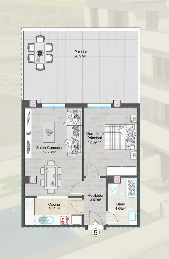 Monolocale con piscina in vendita a Calle Pais de Nunca Jamas 8, imagen 15