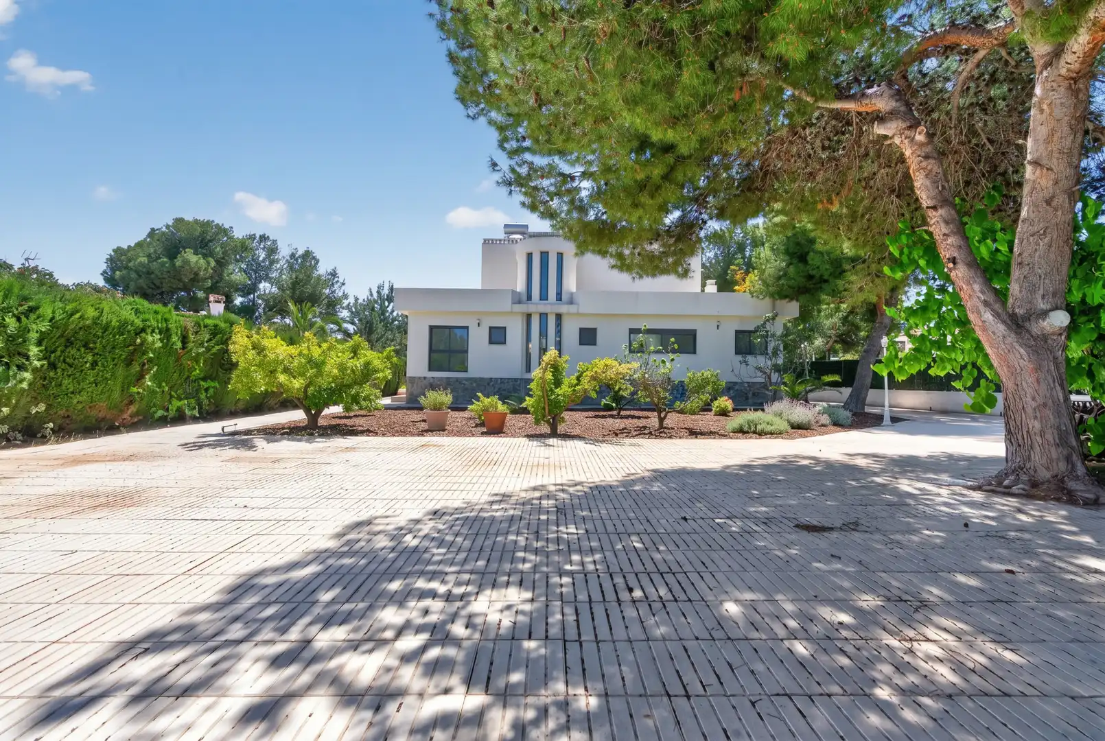 Exterior view of Houses for sale in San Vicente del Raspeig / Sant Vicent del Raspeig  with Heating, Private garden and Terrace