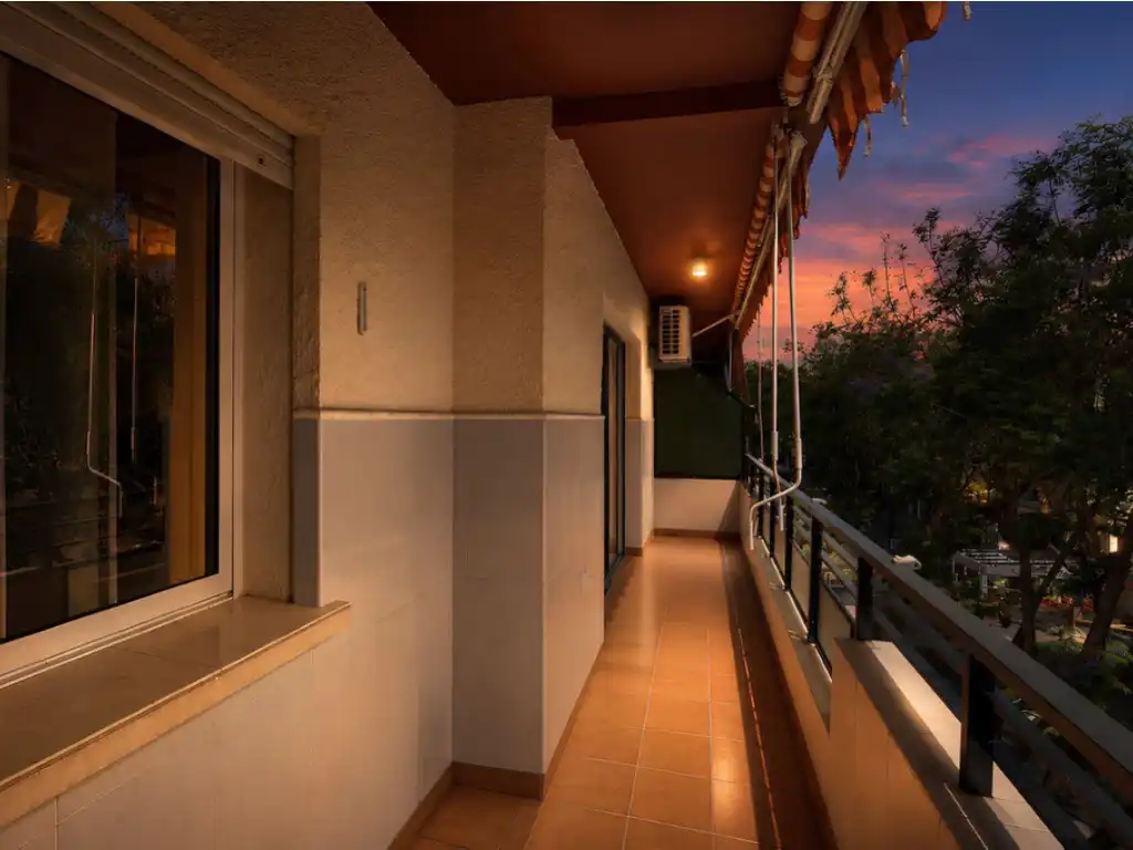 Terraza de Piso en venta en Fuengirola con Aire acondicionado, Amueblado y Horno