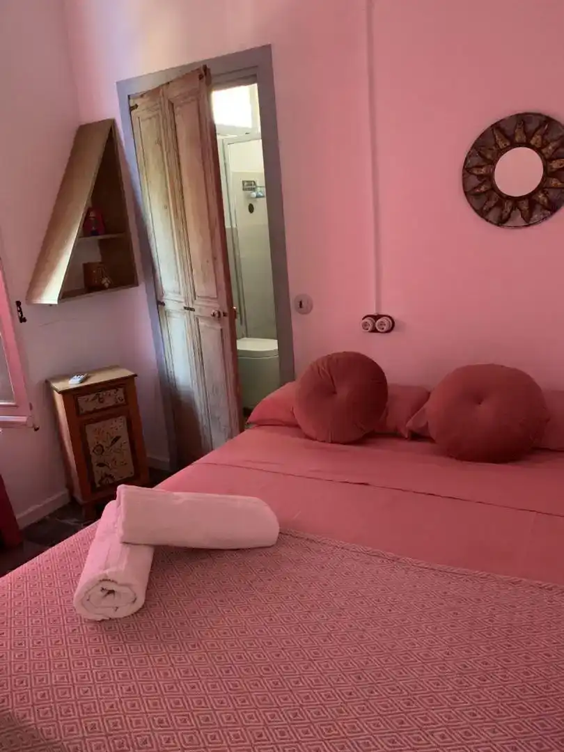 Schlafzimmer von Country house zur Miete in Sant Feliu de Guíxols mit Klimaanlage, Privatgarten und Möbliert
