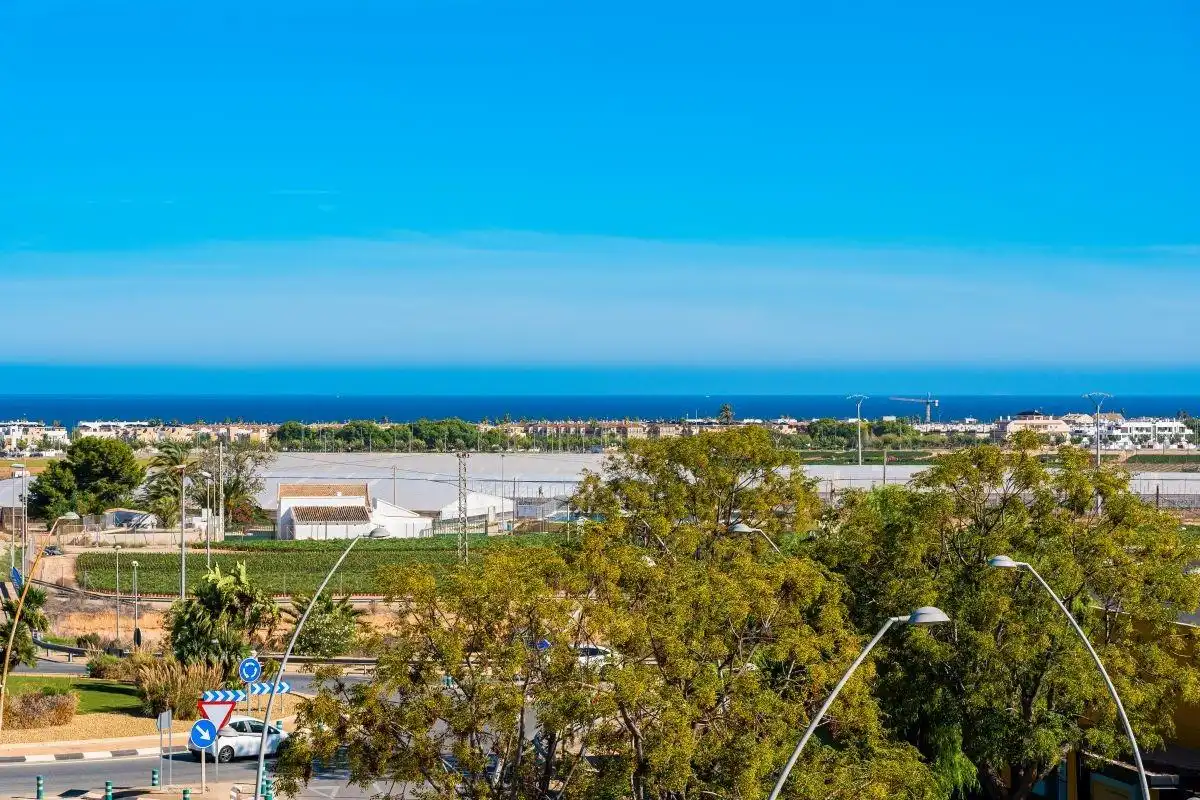 Vista exterior de Apartament en venda en Pilar de la Horadada amb Jardí privat, Terrassa i Traster
