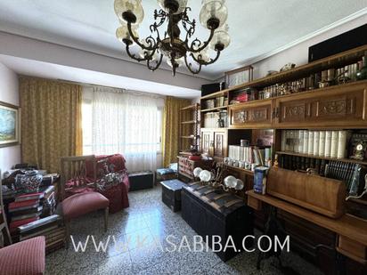 Living room of Flat for sale in  Valencia Capital  with Air Conditioner and Balcony