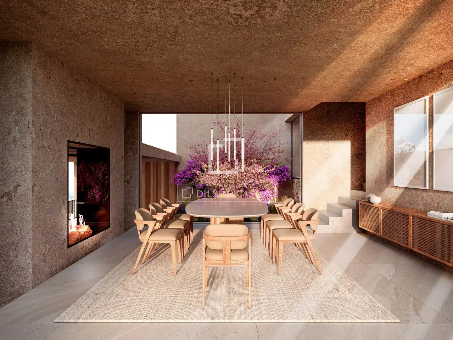 Terrassa de Casa o xalet en venda en Santa Eulària des Riu amb Aire condicionat, Jardí privat i Terrassa