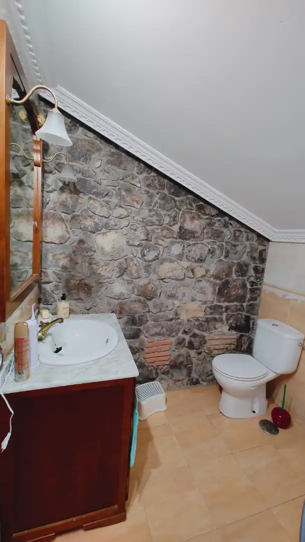 Baño de Casa o chalet en venta en Santa María de Cayón con Terraza, Piscina y Balcón