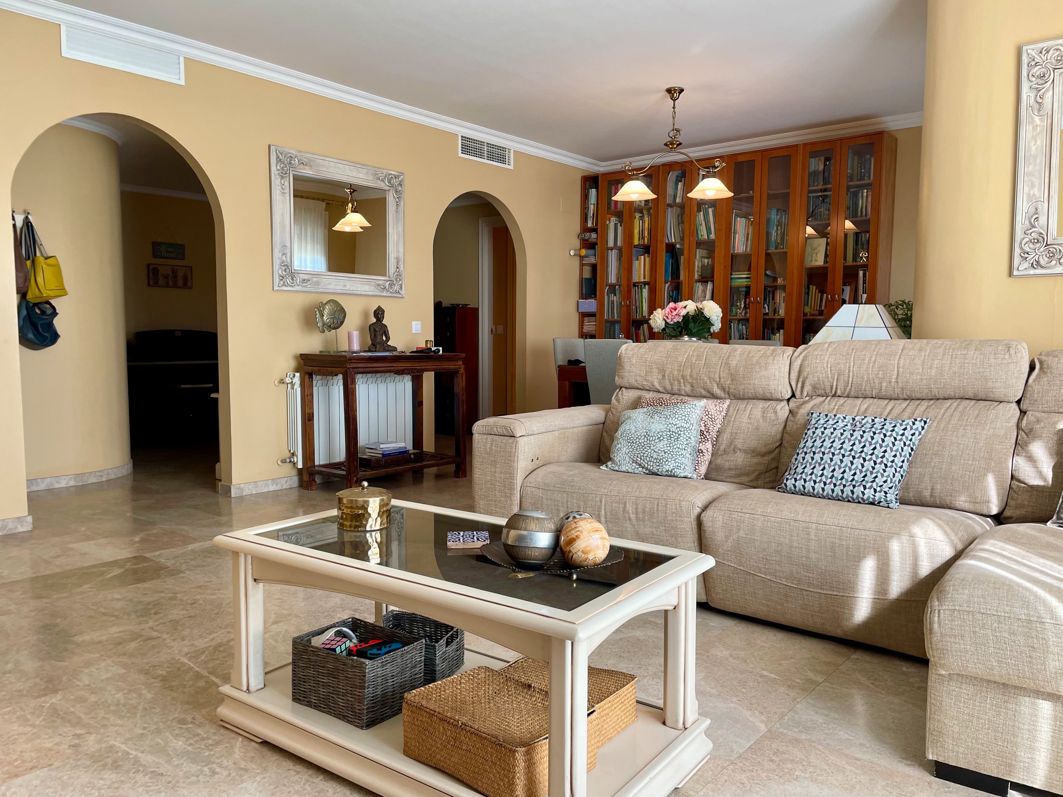 Living room of Flat for sale in Badajoz Capital  with Air Conditioner, Heating and Terrace