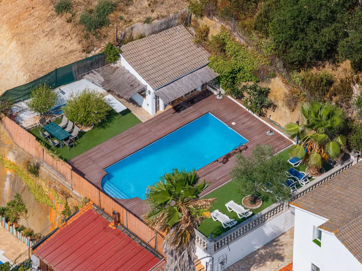 Piscina de Casa o chalet en venta en Vidreres con Aire acondicionado, Calefacción y Jardín privado