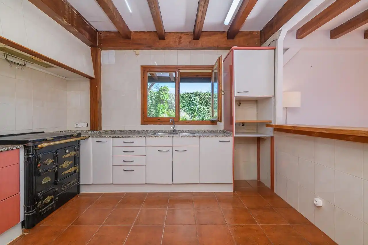 Cuina de Casa o xalet en venda en Lliçà d'Amunt amb Aire condicionat, Terrassa i Traster