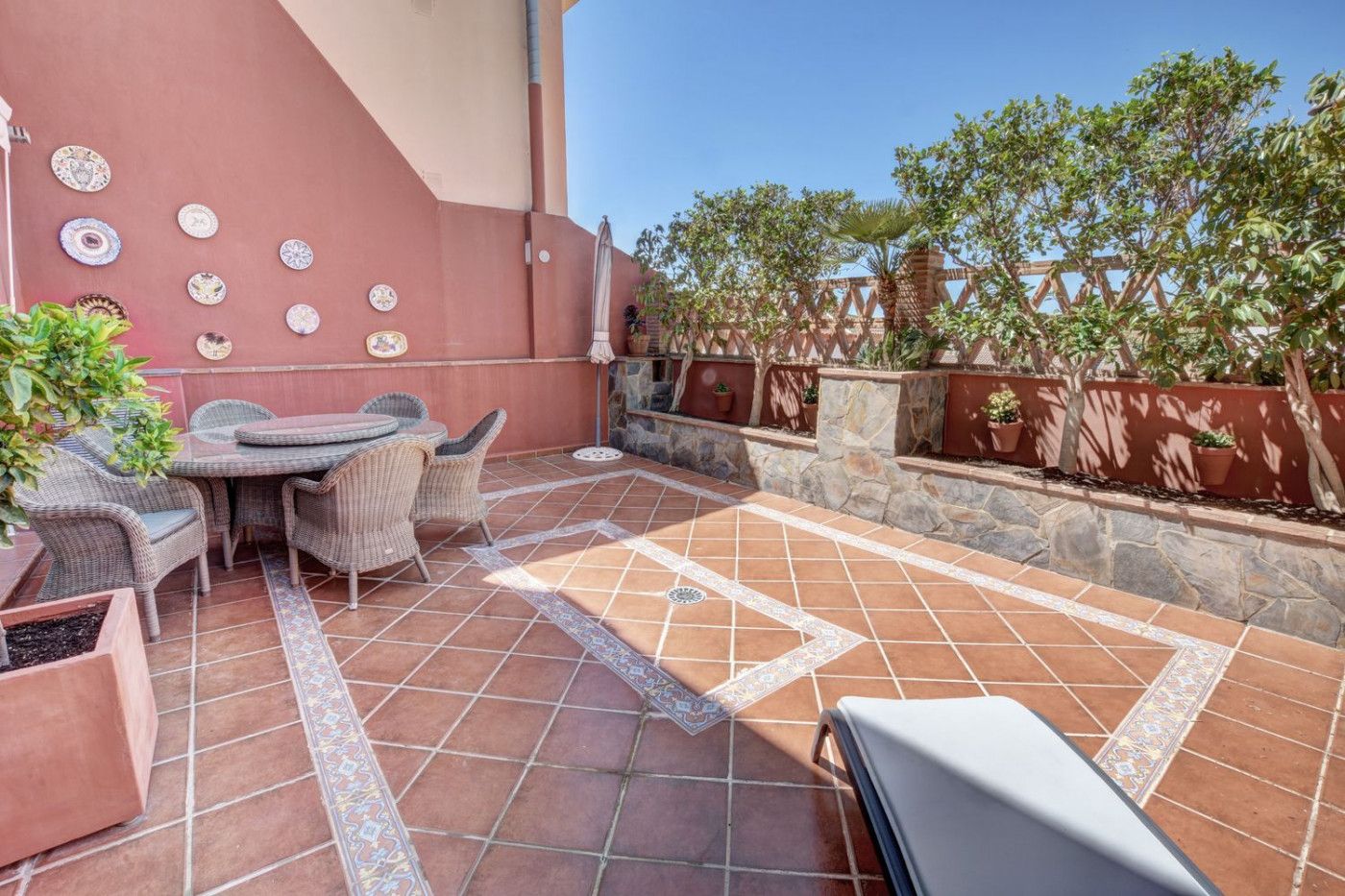 Terrace of House or chalet for sale in Benalmádena  with Air Conditioner, Terrace and Storage room
