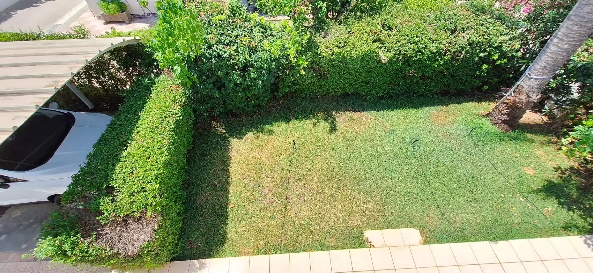 Garten von Einfamilien-Reihenhaus zum Verkauf in Benidorm mit Klimaanlage, Privatgarten und Terrasse