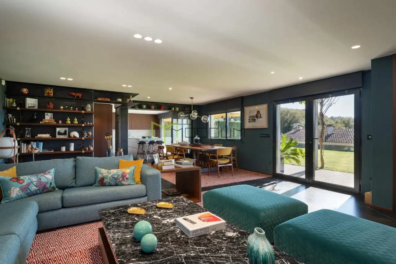 Living room of Houses for sale in Bueu  with Heating, Private garden and Terrace