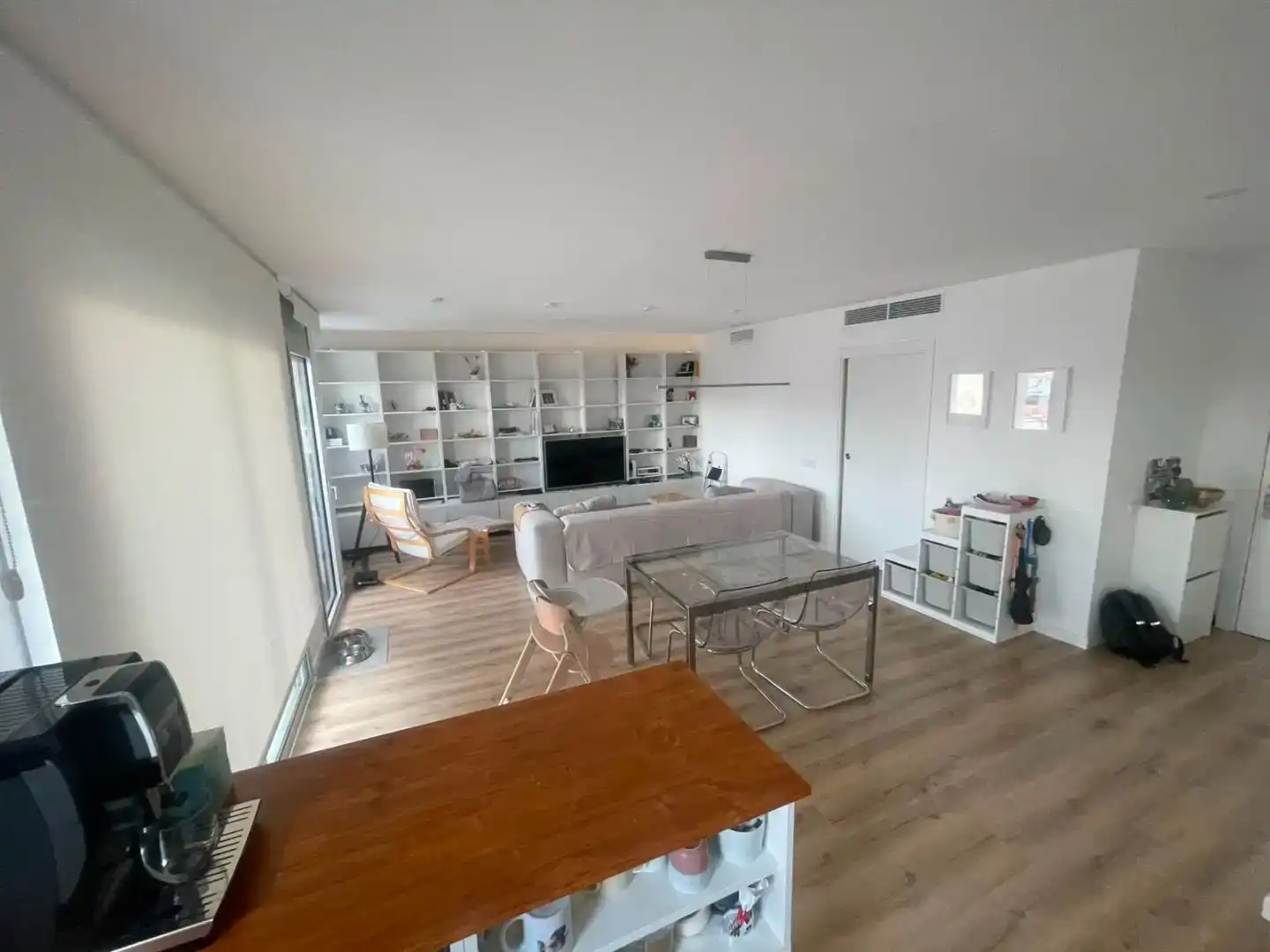 Wohnzimmer von Dachboden zur Miete in Sant Sadurní d'Anoia mit Klimaanlage und Balkon
