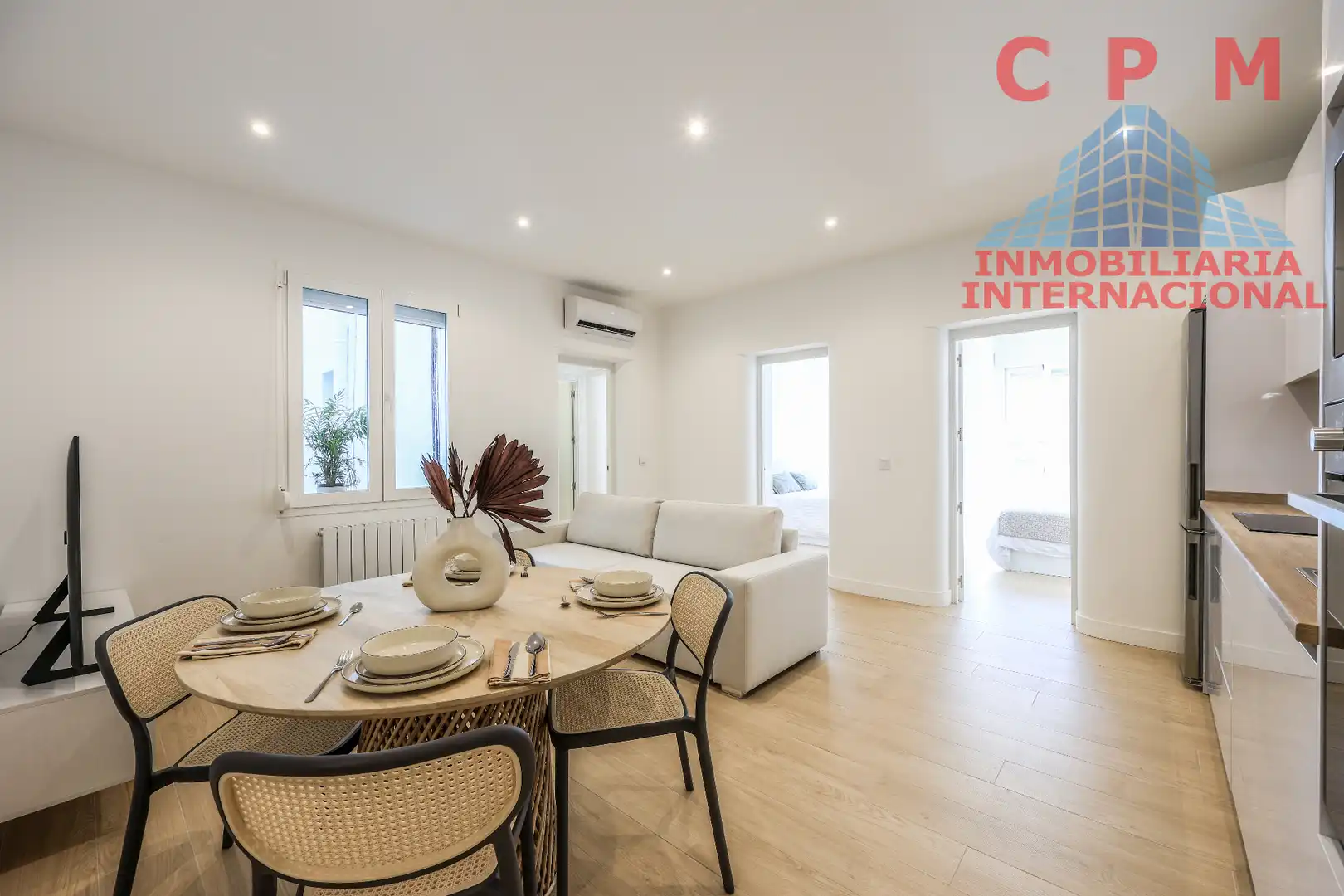 Sala d'estar de Pis de lloguer en Madrid amb Aire condicionat, Calefacció i Parquet