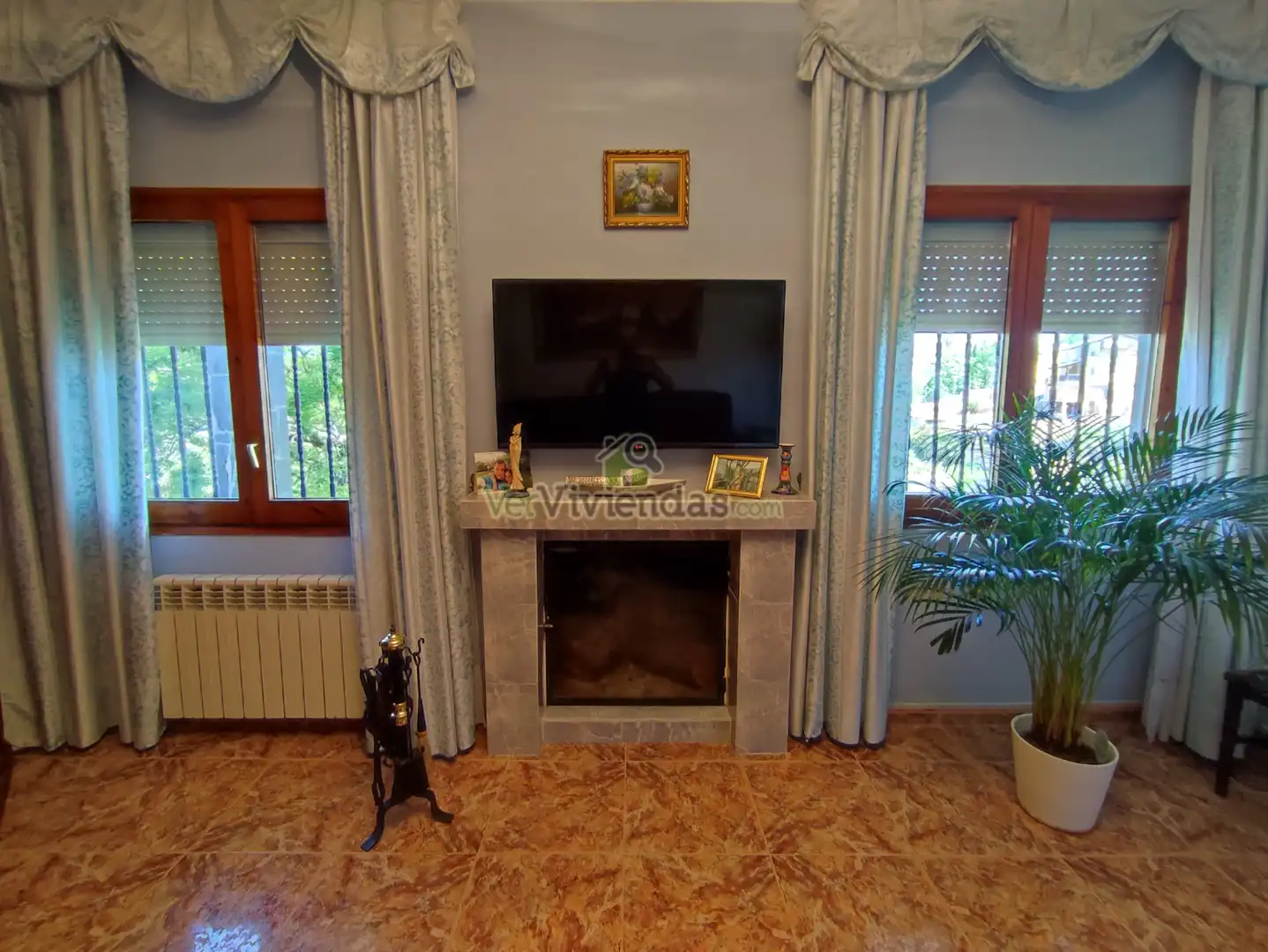 Sala de estar de Casa o chalet en venta en Vallirana con Calefacción, Jardín privado y Terraza