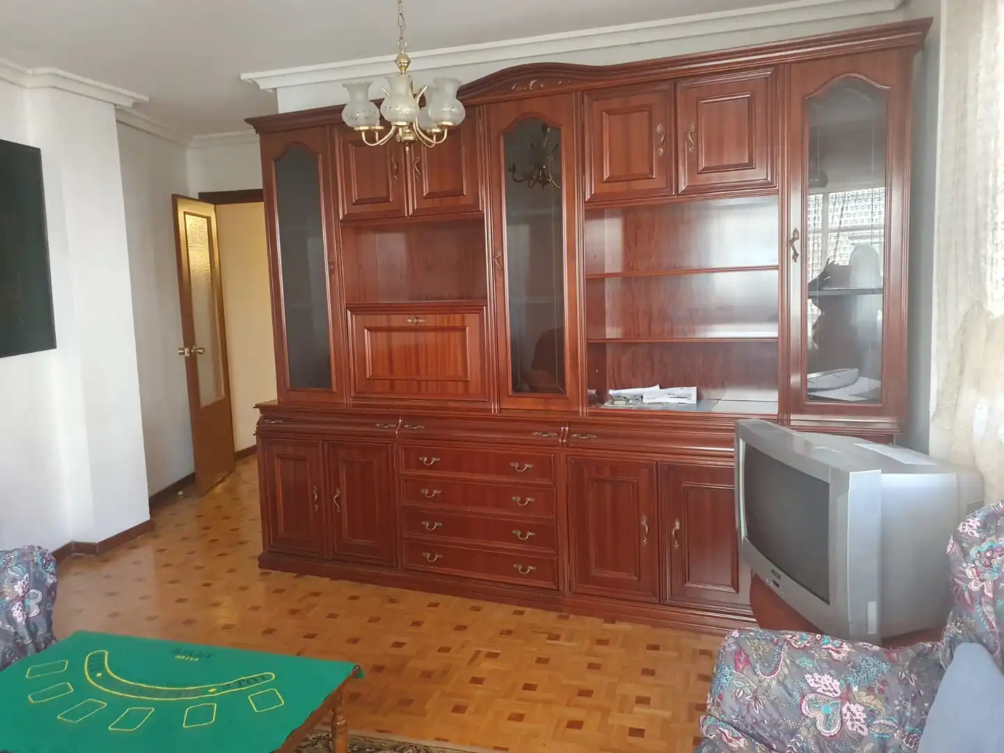 Wohnzimmer von Wohnung zum Verkauf in León Capital  mit Heizung, Parkett und Terrasse