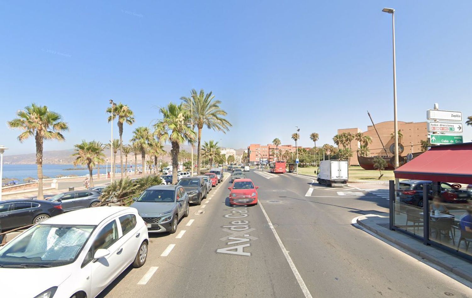 Vista exterior de Pis en venda en  Almería Capital