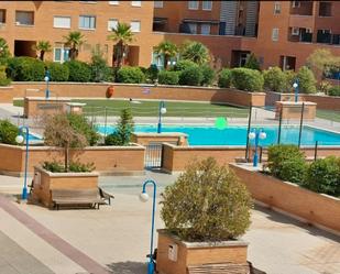 Swimming pool of Flat for sale in  Zaragoza Capital  with Air Conditioner, Heating and Parquet flooring