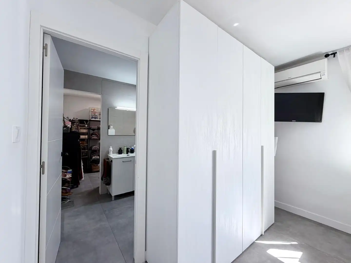Bedroom of Houses for sale in Roquetas de Mar  with Air Conditioner, Heating and Private garden