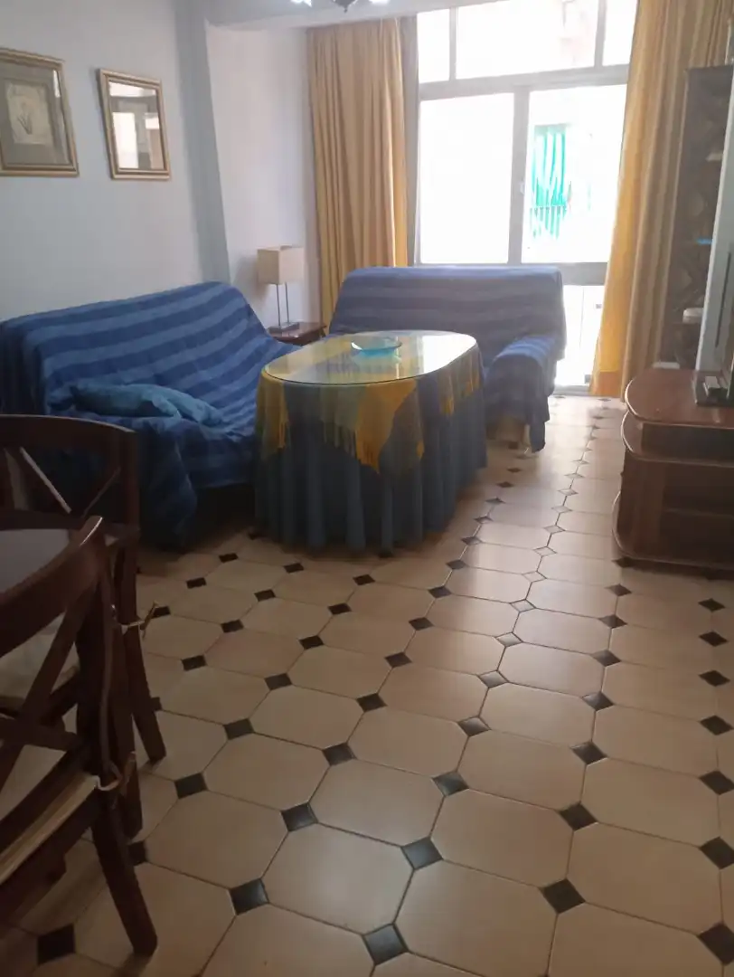 Sala d'estar de Pis de lloguer en Granada amb Moblat i Rentadora