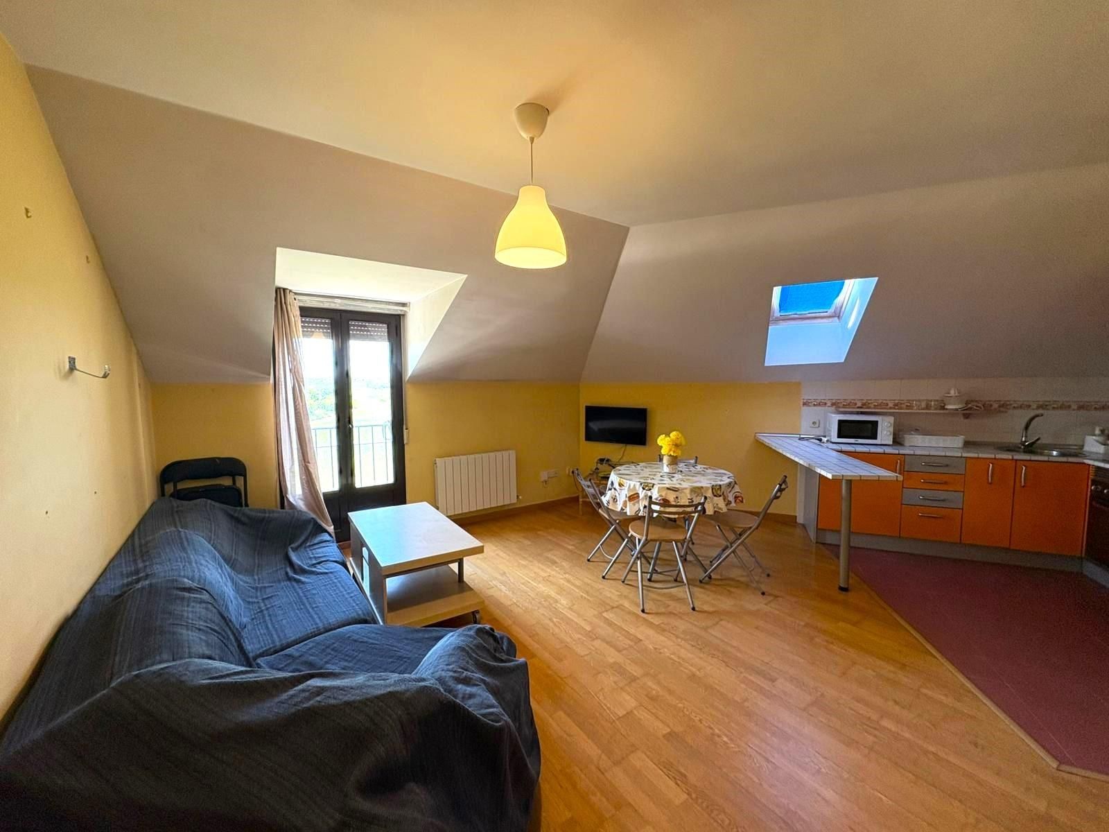 Living room of Attic for sale in Espirdo  with Heating and Balcony