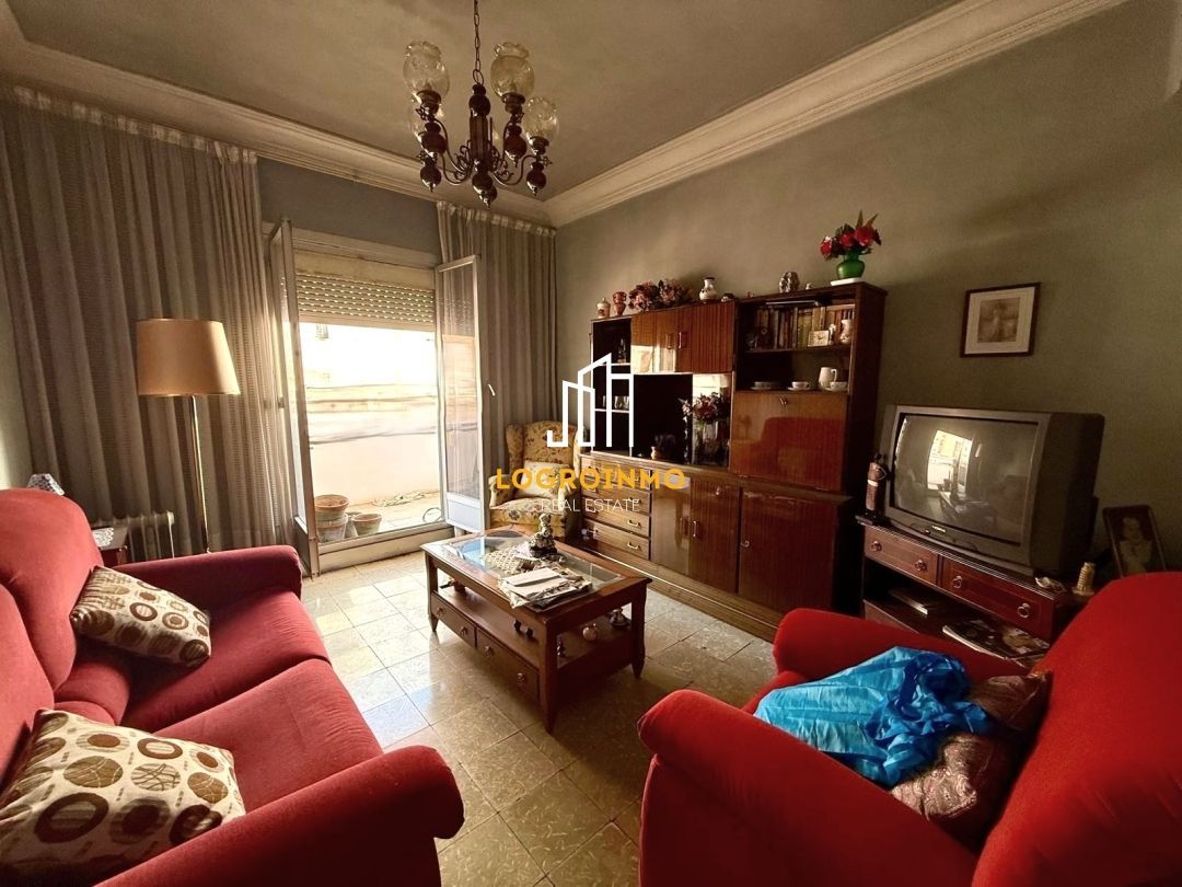 Living room of Flat for sale in  Logroño  with Terrace