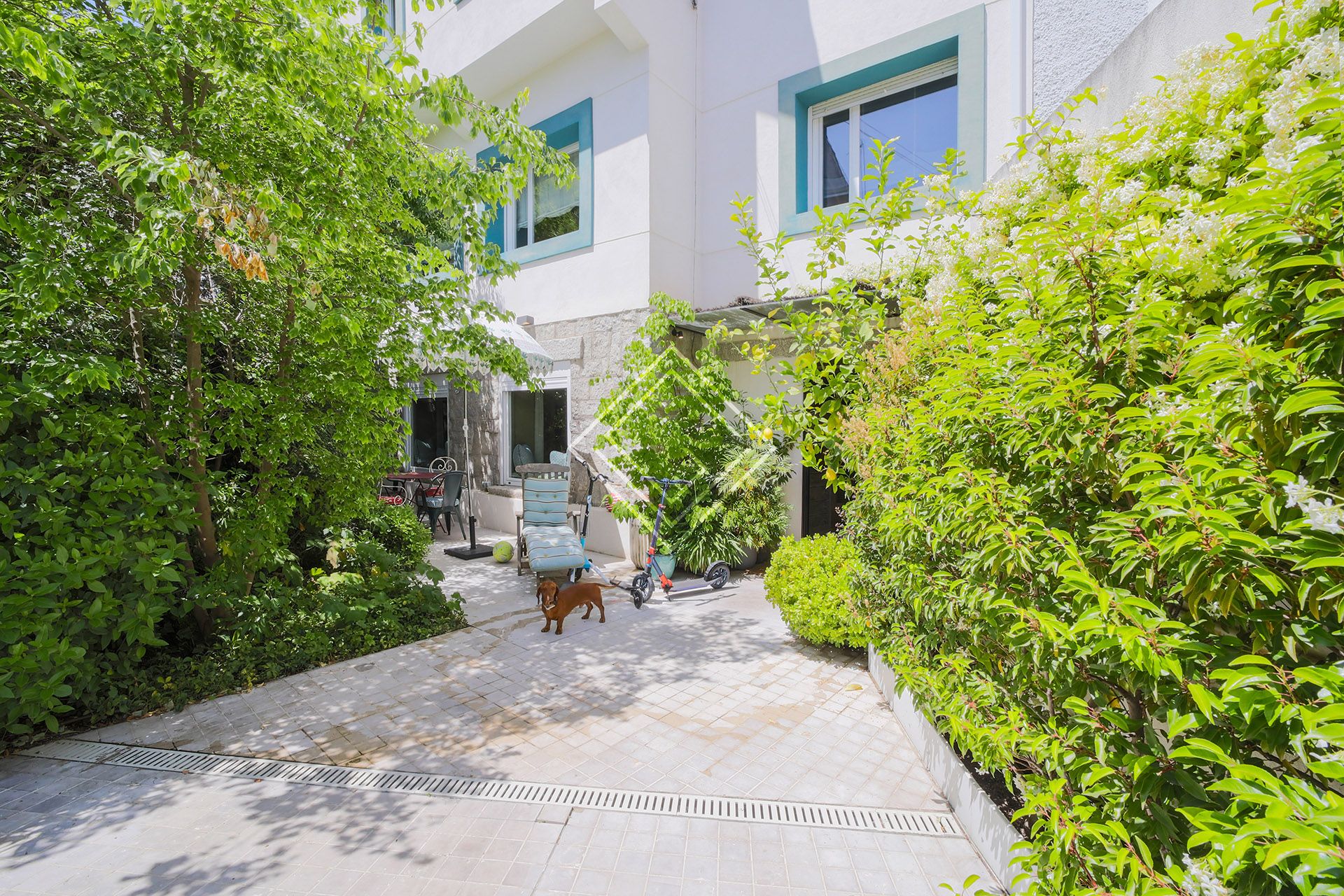 Jardín de Casa o chalet en venta en  Madrid Capital con Aire acondicionado, Calefacción y Terraza