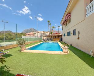 Swimming pool of House or chalet for sale in La Nucia  with Air Conditioner, Terrace and Swimming Pool