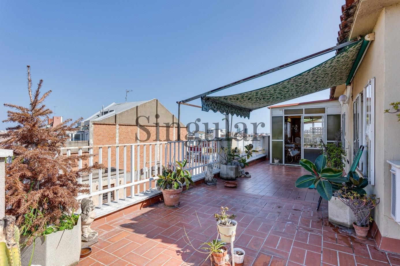Terrassa de Àtic en venda en  Barcelona Capital amb Aire condicionat, Calefacció i Terrassa
