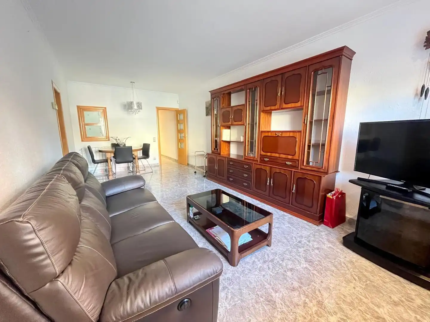 Sala de estar de Piso en venta en Badalona con Aire acondicionado y Calefacción
