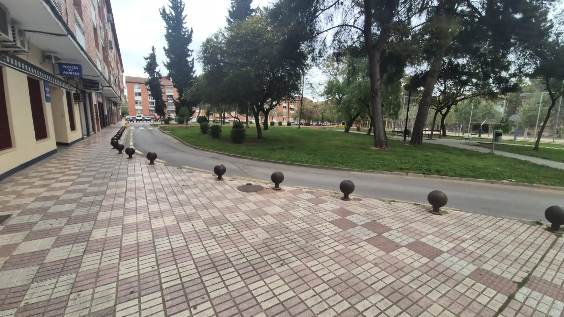 Parking of Flat for sale in Murcia  with Air Conditioner, Terrace and Storage room