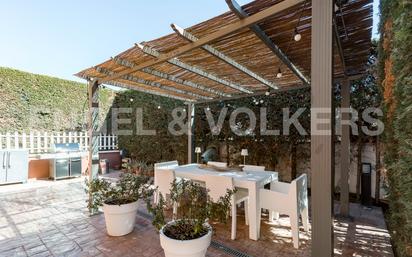 Terrace of House or chalet for sale in Sant Cugat del Vallès  with Air Conditioner, Terrace and Swimming Pool