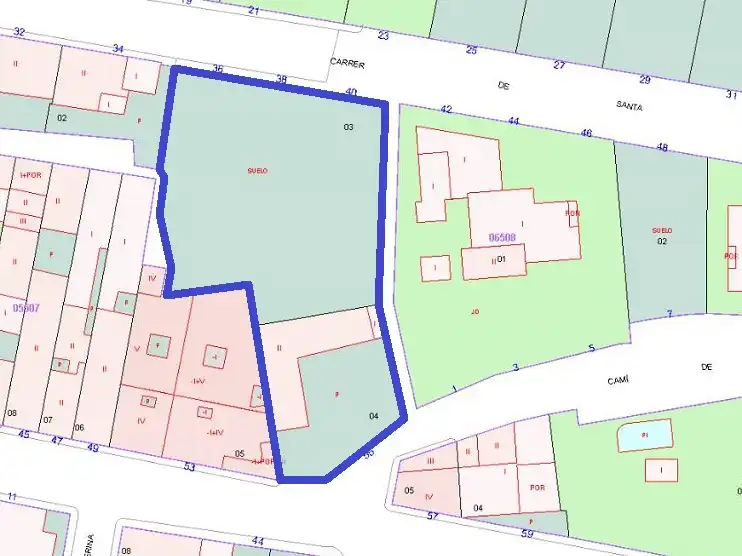 Terreny residencial en venda a Carrer de Santa Margarida 38, imagen 2