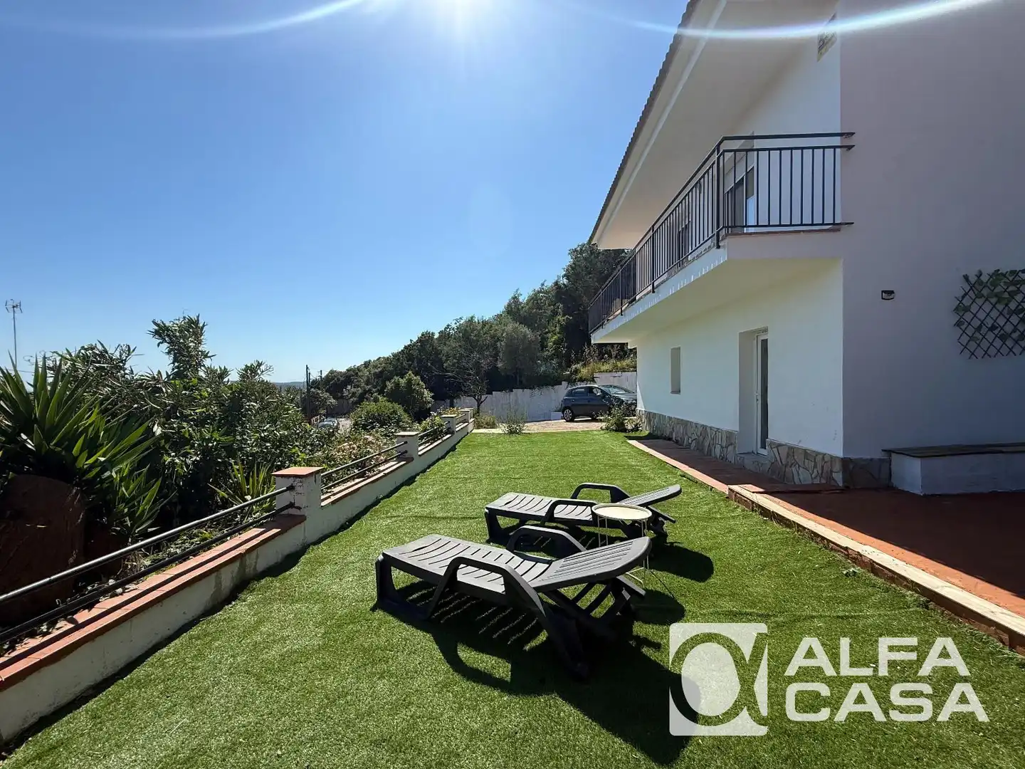 Terraza de Casa o chalet en venta en Vidreres con Terraza, Amueblado y Horno