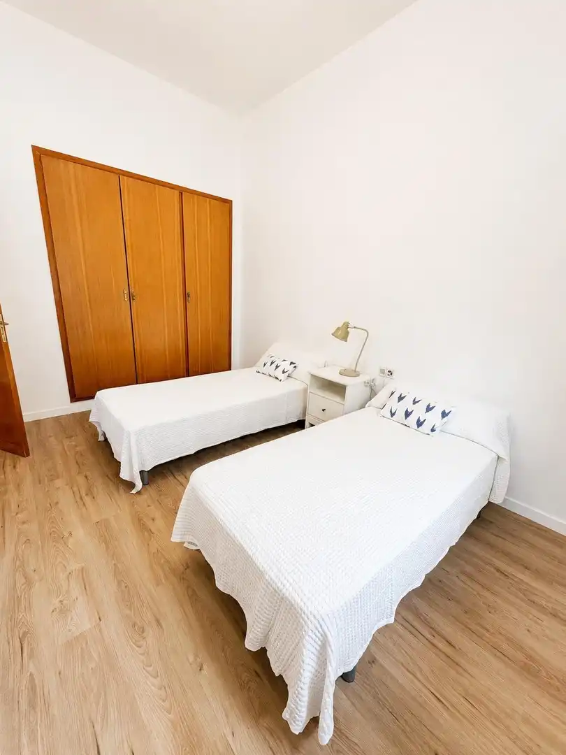 Schlafzimmer von Einfamilien-Reihenhaus zur Miete in Calvià mit Klimaanlage, Terrasse und Abstellraum