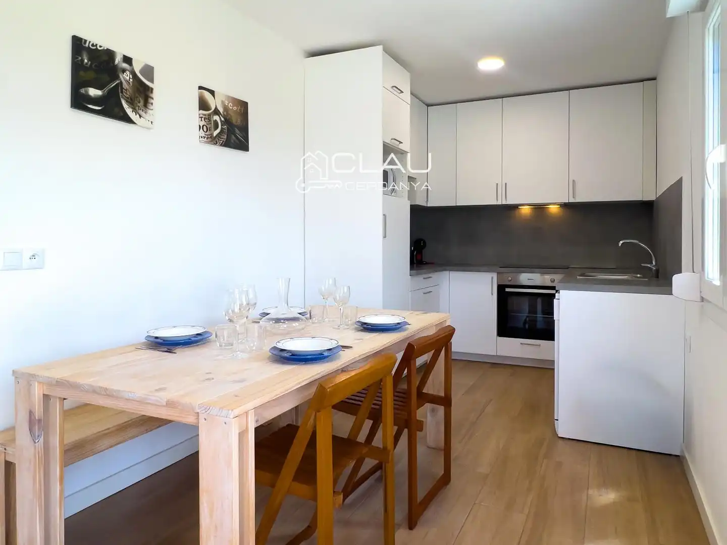 Cocina de Casa adosada de alquiler en Saillagouse con Calefacción, Jardín privado y Terraza