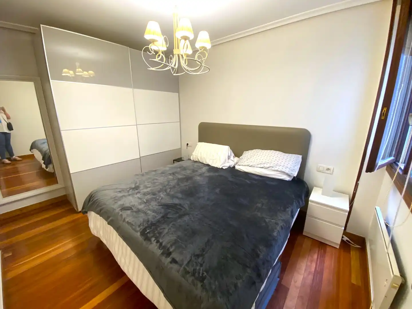 Schlafzimmer von Wohnung zum Verkauf in Castro-Urdiales mit Heizung, Parkett und Terrasse